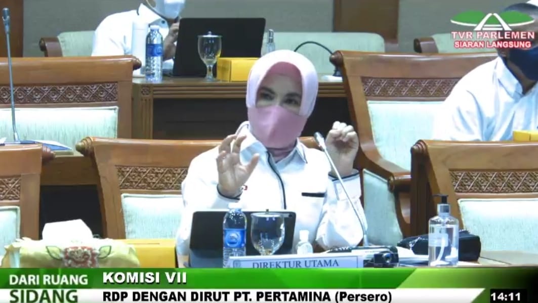Dirut PT Pertamina, Nicke Widyawati