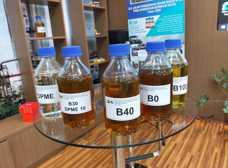 Sampel BBM Biodiesel yang diuji oleh Lemigas