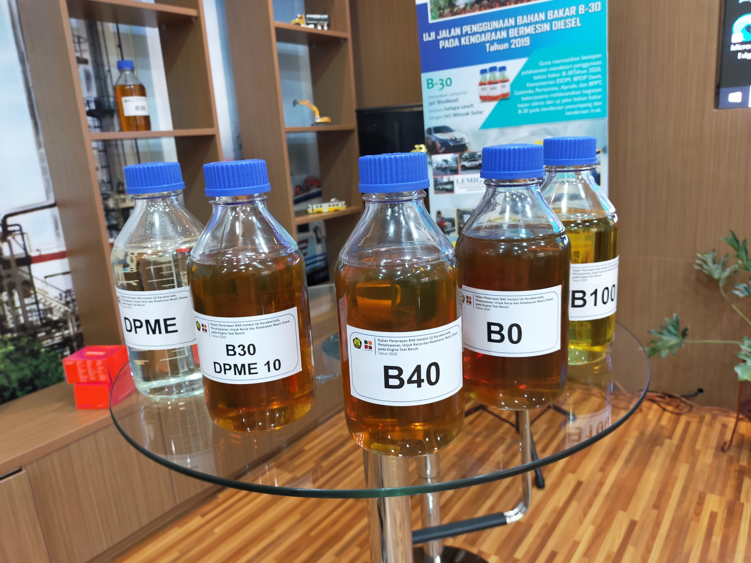 Sampel BBM Biodiesel yang diuji oleh Lemigas
