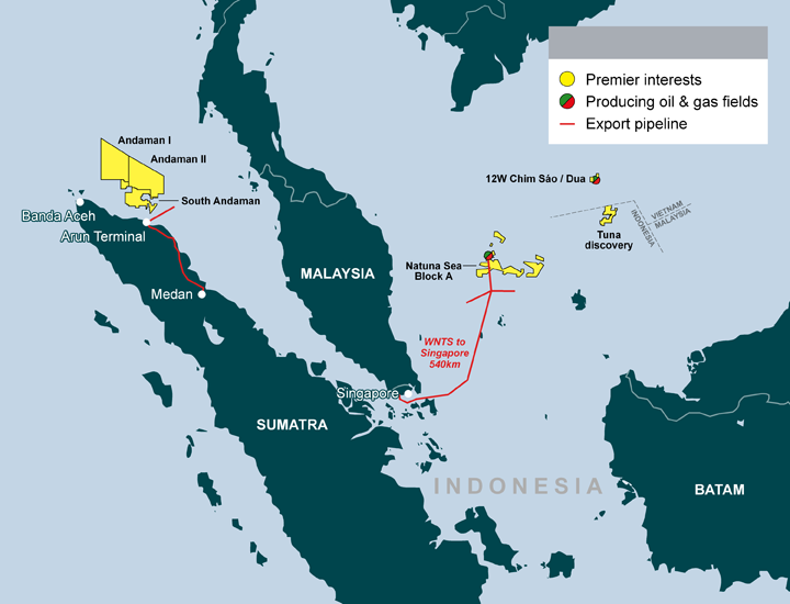 premier oil di indonesia