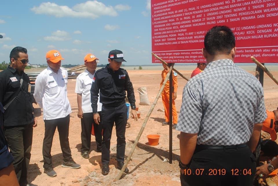 Gakkum KLHK hentikan reklamasi ilegal di Belitung