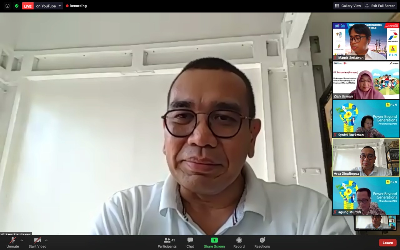 Staff Khusus Menteri BUMN Arya Sinulingga