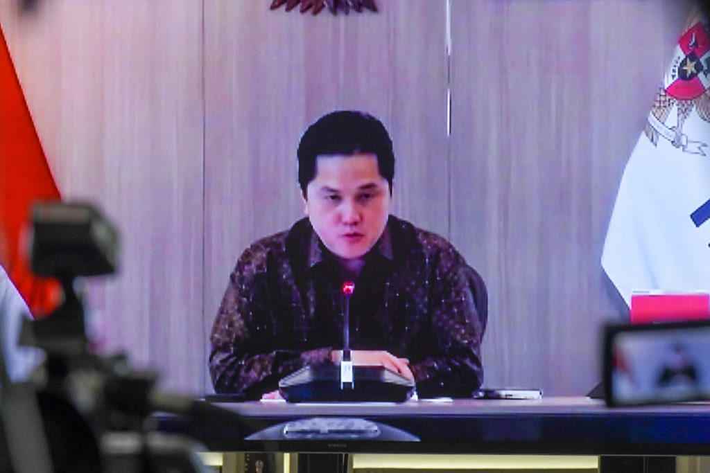 Menteri BUMN, Erick Thohir