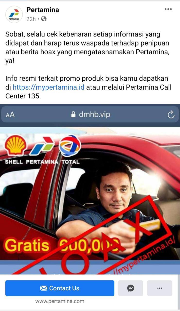 Pertamina hoax