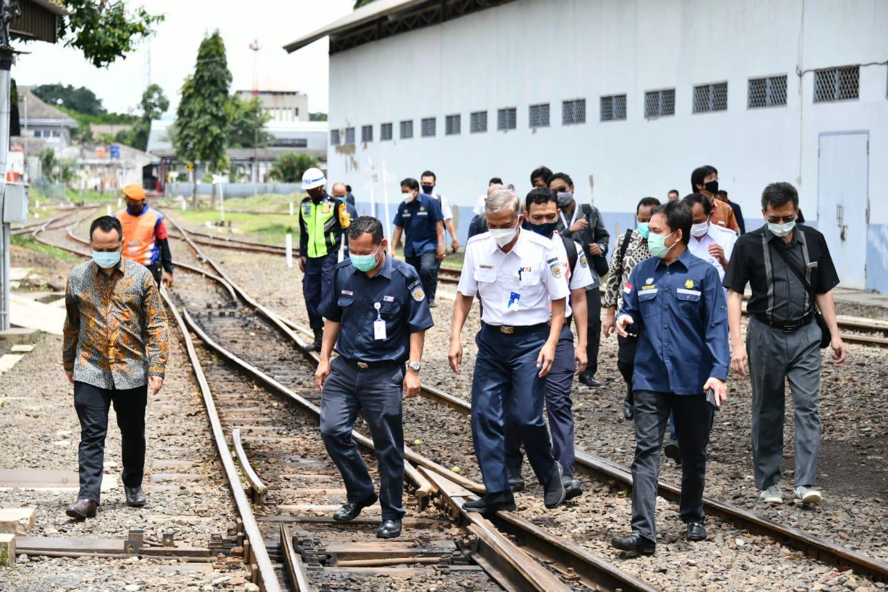 BPH migas kunker ke KAI DAOP 2 Bandung
