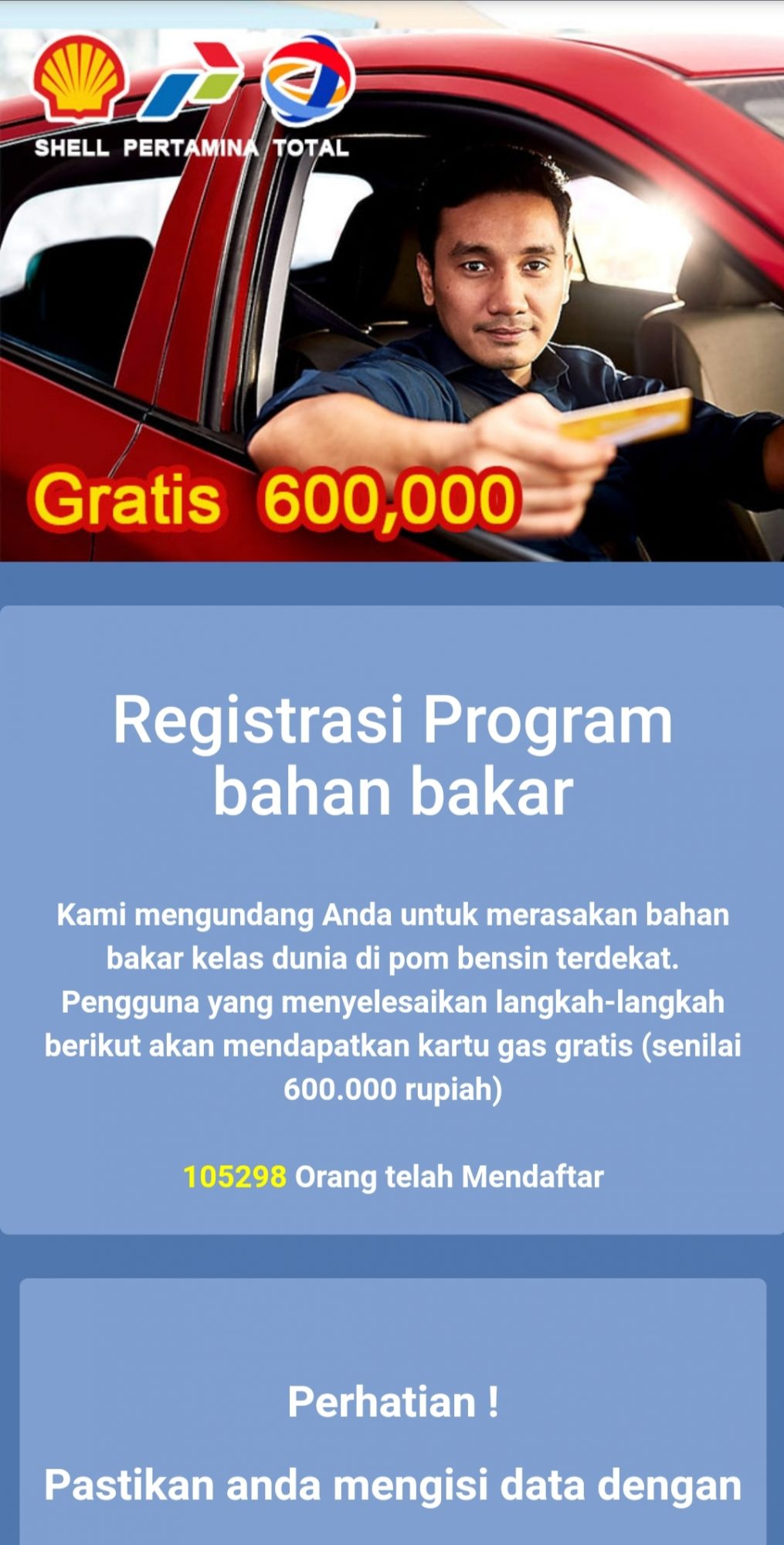 Informasi Hoax Pertamina