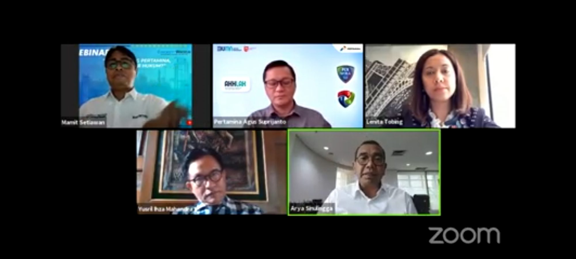 Webinar Subholding Pertamina, melanggar hukum?