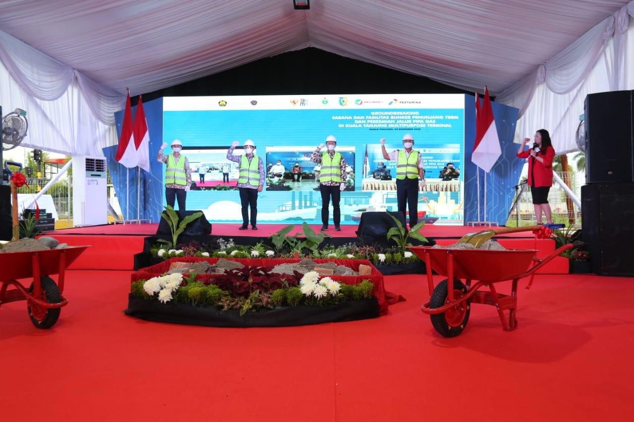 Ground breaking TBBM Kuala Tanjung