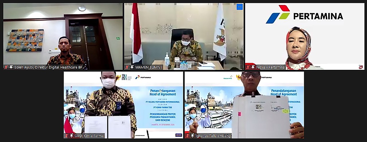 Pertamina jalin kerjasama dengan Kimia Farma