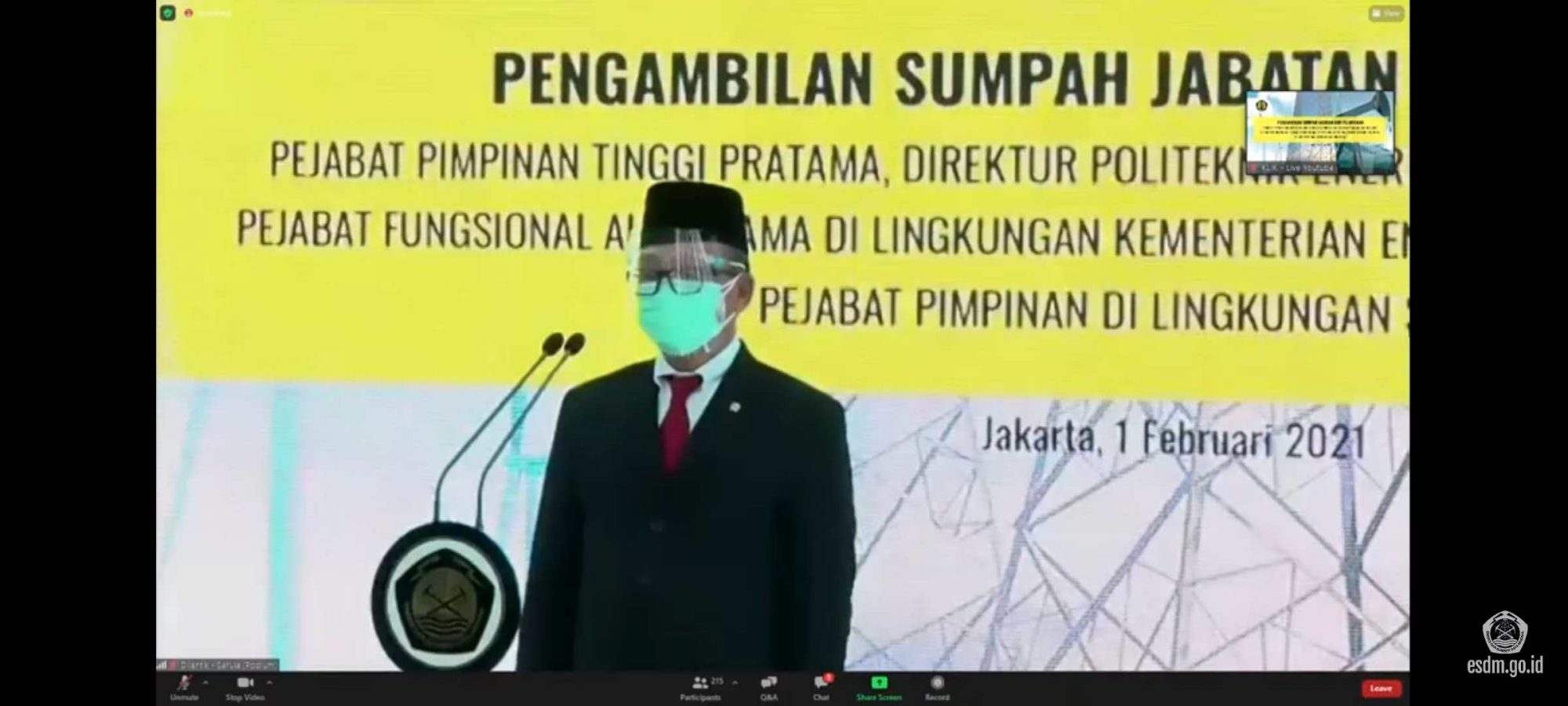 Menteri ESDM