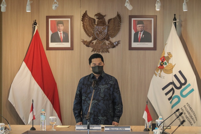 Menteri BUMN Erick Thohir