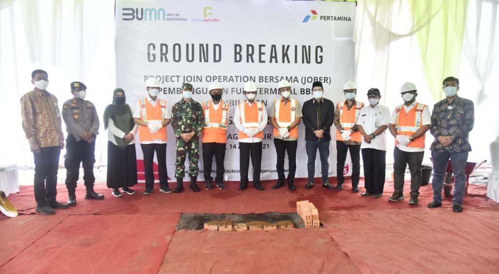 Groundbreaking PT Elnusa Petrofin