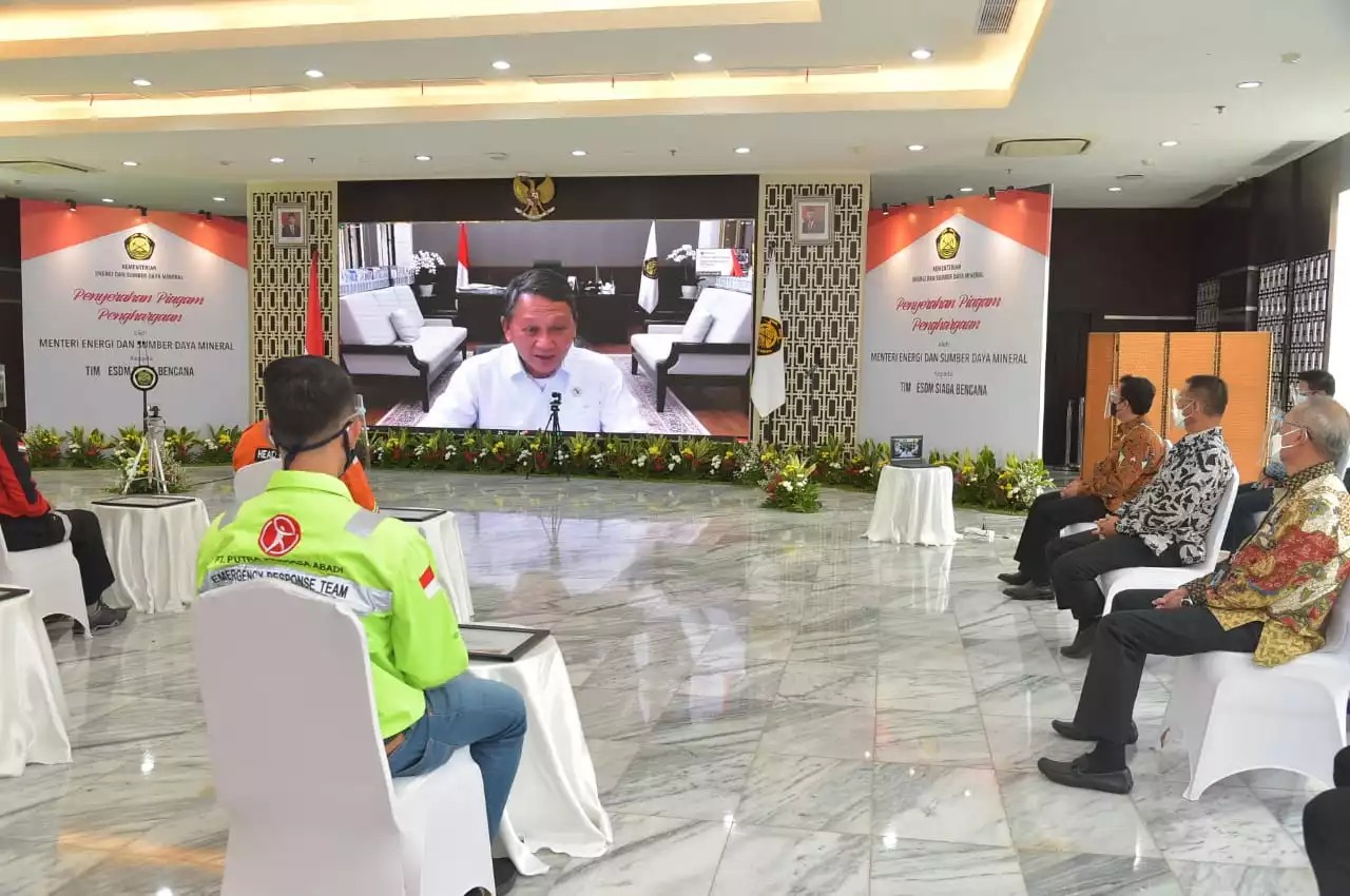 Menteri ESDM apresiasi Tim Siaga Bencana ESDM