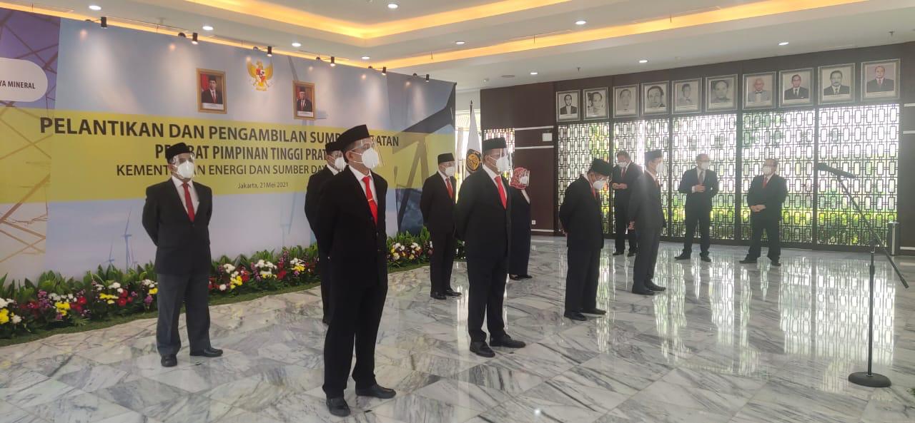 Pelantikan pejabat ESDM