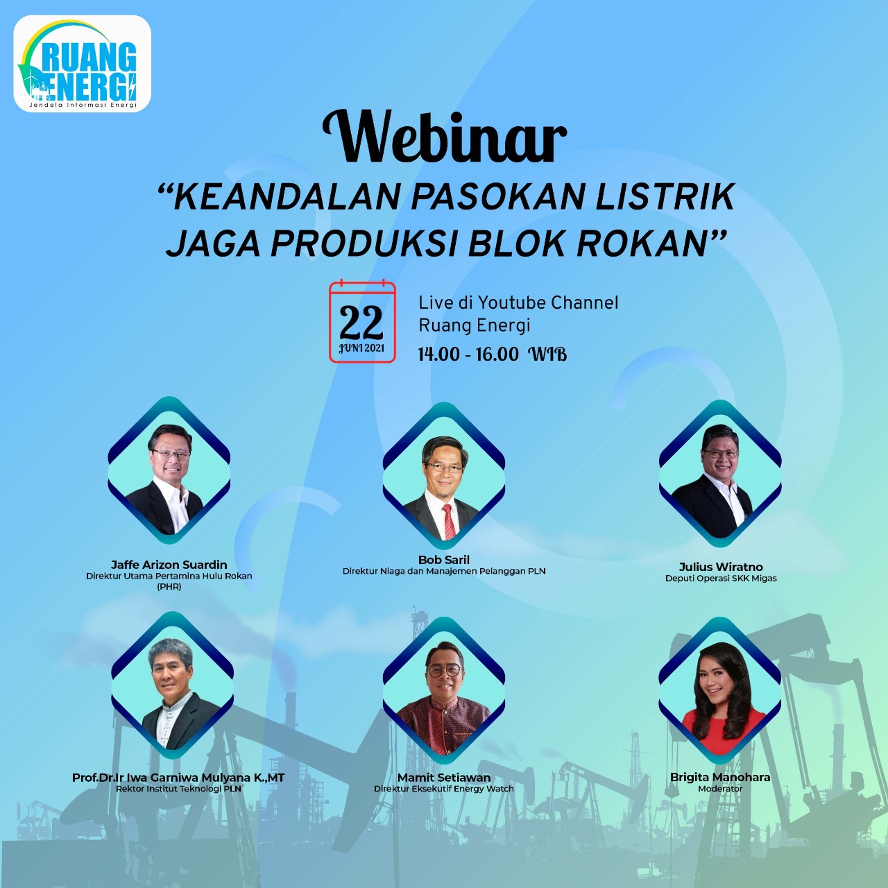 Webinar Jaga Keandalan Pasokan Listrik Blok Rokan