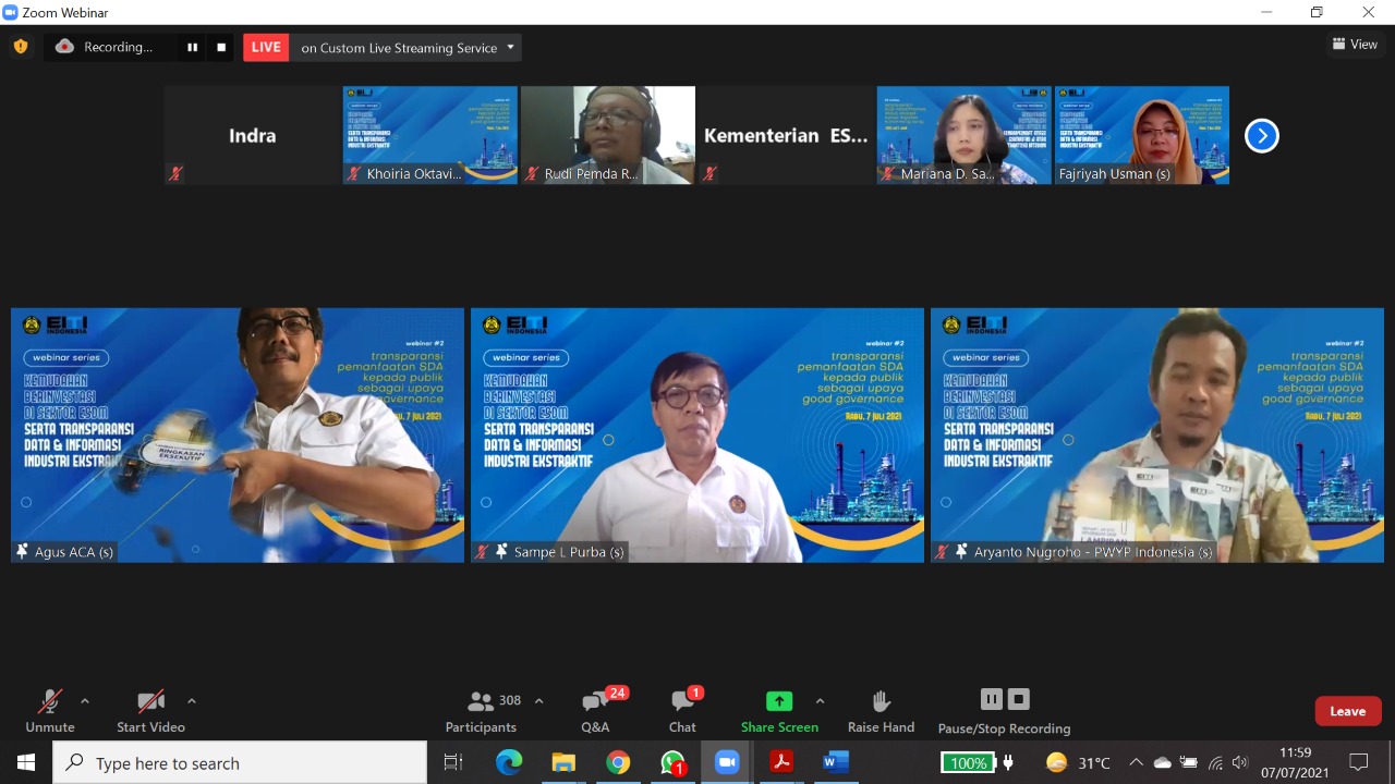 Gelaran Webinar EITI