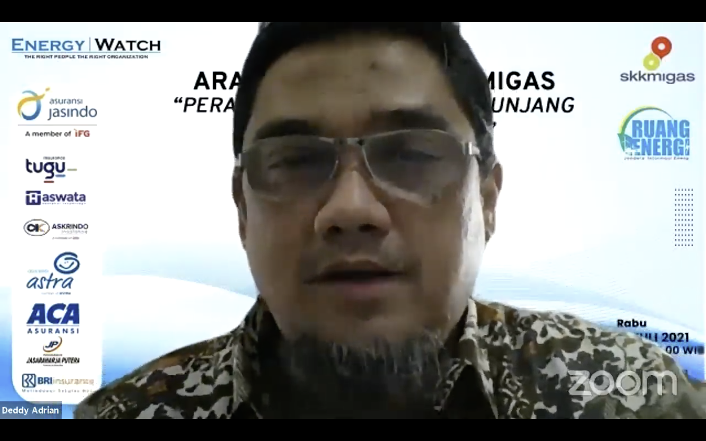 Financial dan Risk Insurance PT Pertamina Hulu Energi, Deddy Adrian,