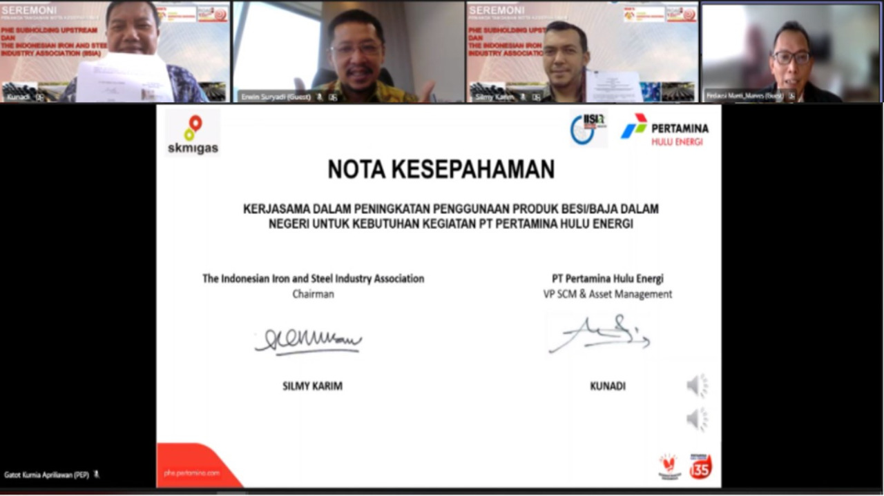 SKK Migas tingkatkan penggunaan besi baja dalam negeri
