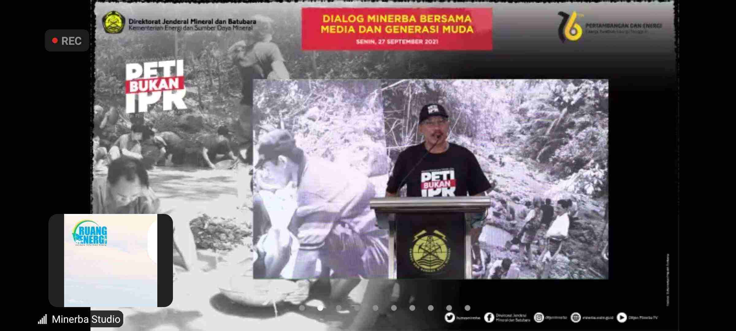 Dirjen Minerba Kementerian ESDM Ridwan Djamaluddin