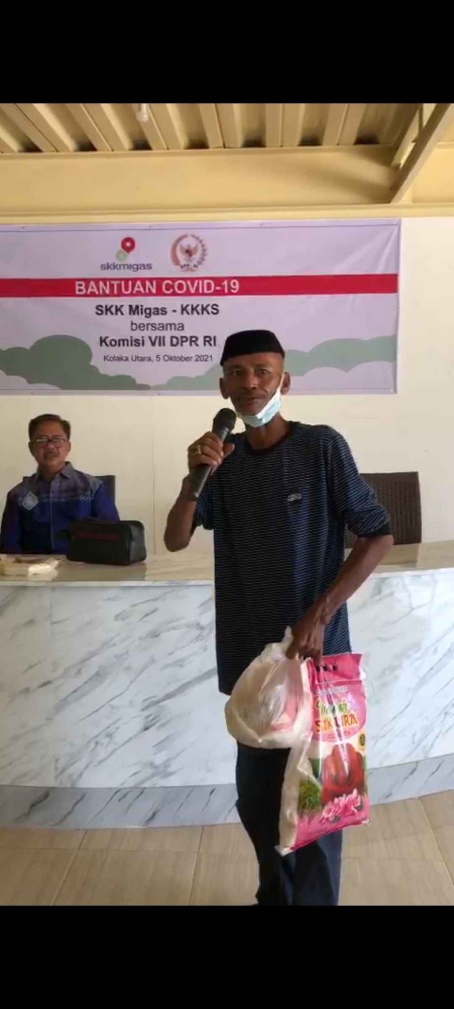 Bantuan Covid-19 SKK Migas